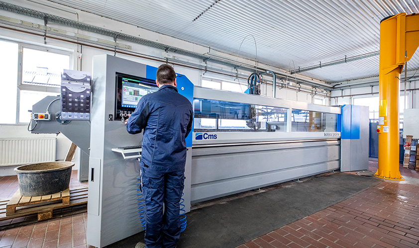 Wasserstrahlschneidanlage